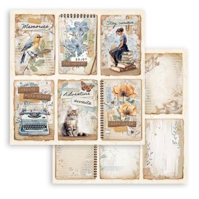 Stamperia Secret Diary Designpapier - 6 Cards