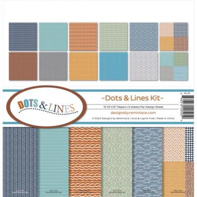 Reminisce Collection Kit - Dots And Lines