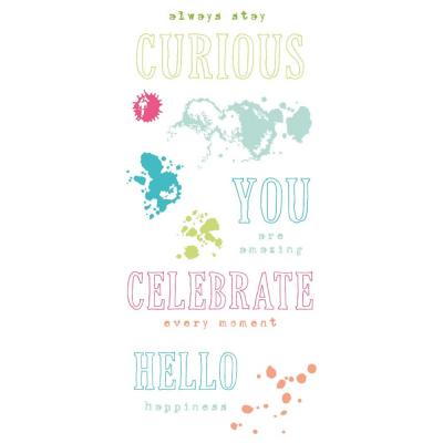 Sizzix by 49 and Market Stempel - Hello You Sentiments