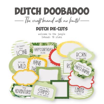 Dutch Doobadoo Welcome to the Jungle - Die-Cuts