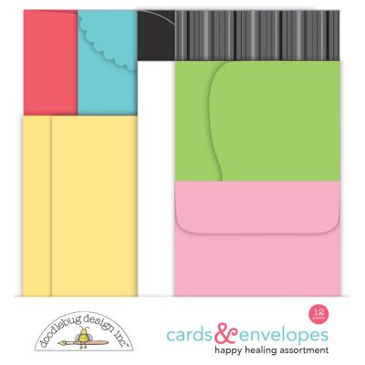 Doodlebug Happy Healing - Cards & Envelopes