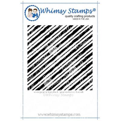 Whimsy Stamps Stempel - Brushed Stripes Background