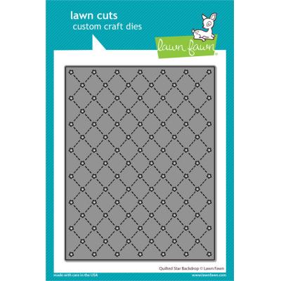 Lawn Fawn Lawn Cuts Dies - Quilted Star Backdrop