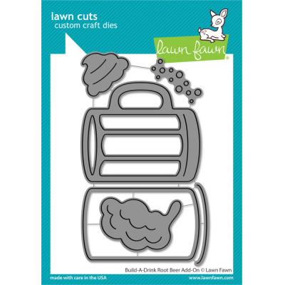 Lawn Fawn Lawn Cuts Dies - Build-a-Drink Root Beer Add-On
