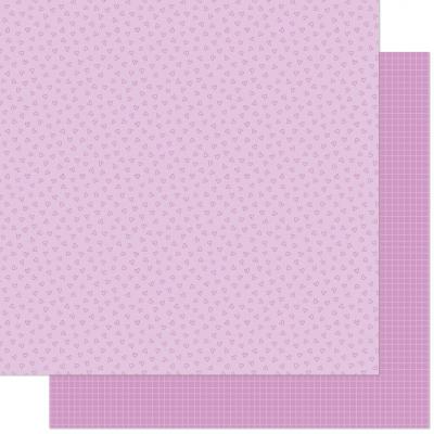 Lawn Fawn Designpapier Pint-sized Patterns Summertime - Grape Popsicle