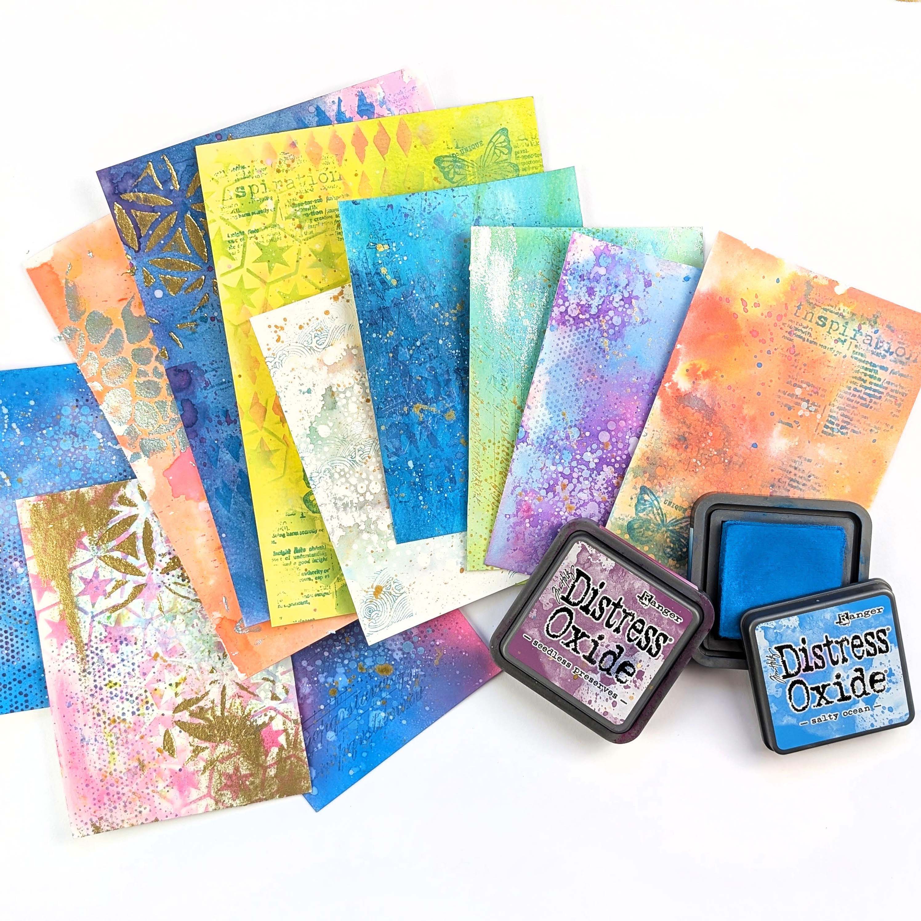 20 Wege Distress Oxide Inks zu verwenden