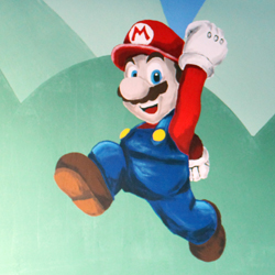 Super Mario Wände: Techniken zur Wandgestaltung