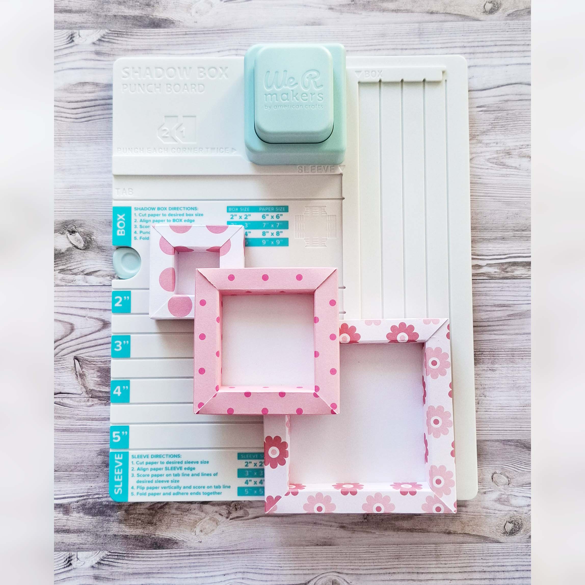 Das Shadowbox Punchboard