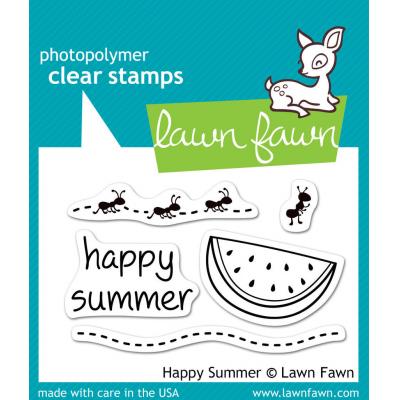 Lawn Fawn Stempel - Happy Summer