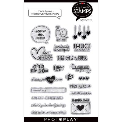 SPELLBINDERS 3D Shading Cling Stamp SENTIMENTS 111 SBS-057 O Holy Night UNTO US