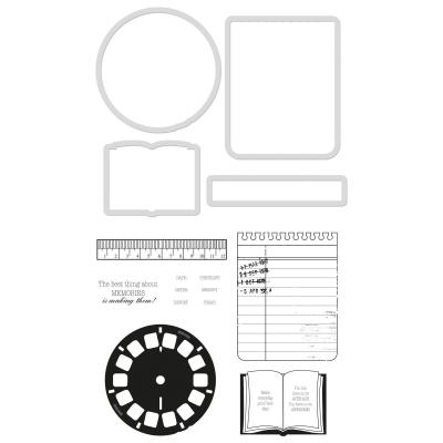 Kaisercraft Clear Stamps und Outline-Stanzschablonen - Noted