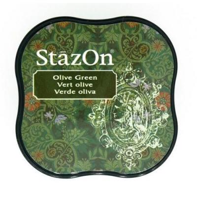 Stempelkissen StazOn Olive Green – alexandrarenke