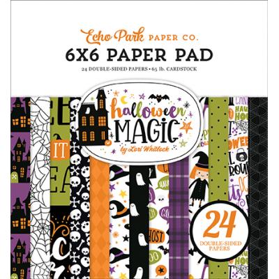 Echo Park Halloween Magic Designpapier - Paper Pad