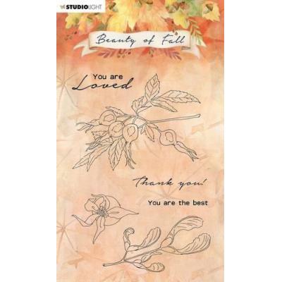 StudioLight Beauty Of Fall Clear Stamps - Nr.64