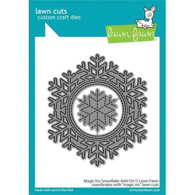 Lawn Fawn Lawn Cuts - Magic Iris Snowflake Add-On