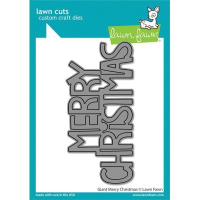 Lawn Fawn Lawn Cuts - Giant Merry Christmas