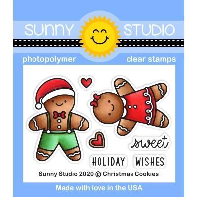 Sunny Studio Clear Stamps - Christmas Cookies