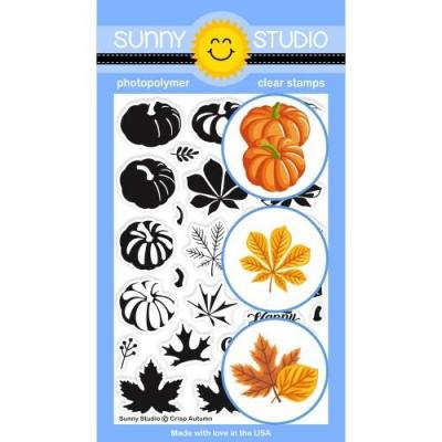 Sunny Studio Clear Stamps - Crisp Autumn