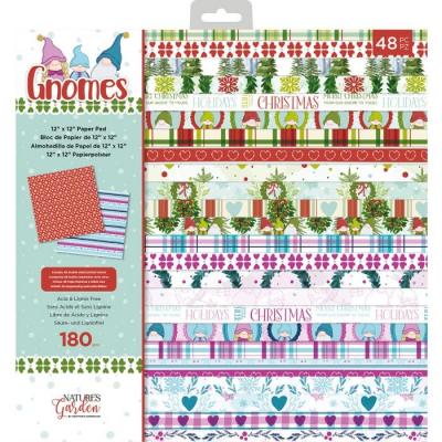 Crafter's Companion Natures Garden Gnomes Designpapier -