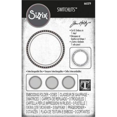Sizzix Switchlits Embossing Folder - Seal