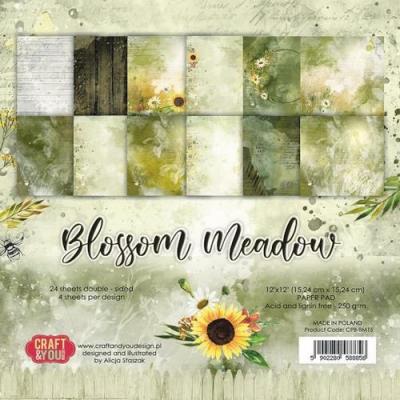 Craft&You Design Blossom Meadow Designpapier - Paper Pad