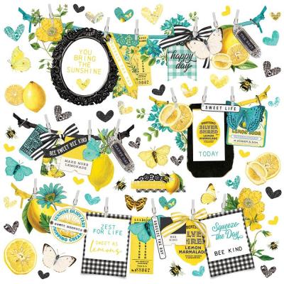 Simple Stories Simple Vintage Lemon Twist - Banner Sticker