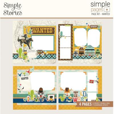 Simple Stories Simple Pages Kit - Wanted