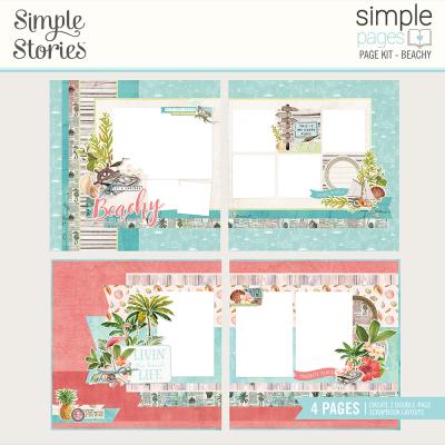 Simple Stories Simple Vintage Coastal - Page Kit  Beachy