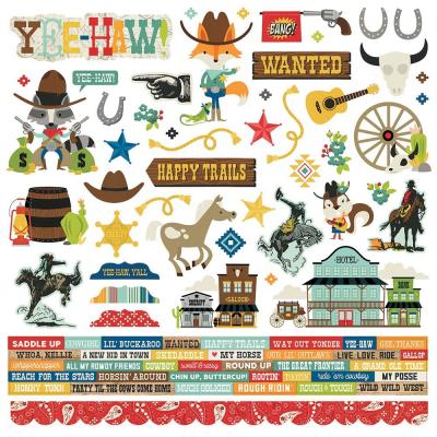 Simple Stories Howdy! - Cardstock Sticker