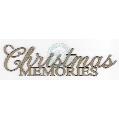 Scrapaholics Laser Cut Chipboard - Christmas Memories