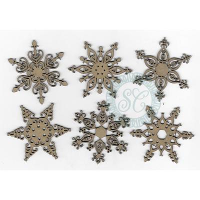 Scrapaholics Laser Cut Chipboard - Fancy Flakes