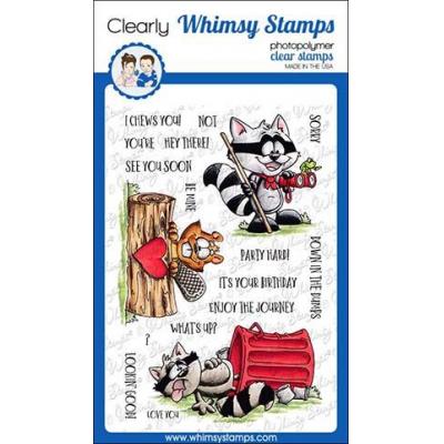 Whimsy Stamps Clear Stamps - Camp Critters