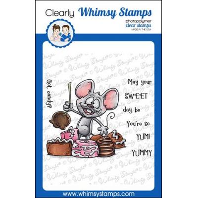 Whimsy Stamps Clear Stamps - Candy Mouse