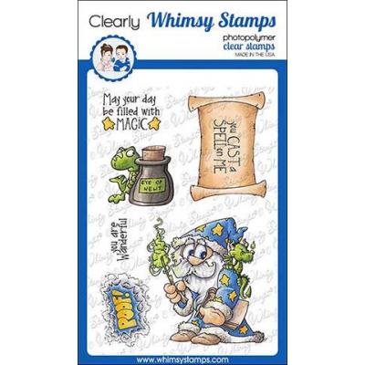 Whimsy Stamps Clear Stamps - Cast A Spell
