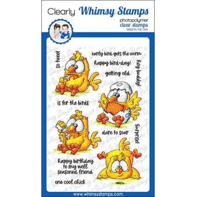 Whimsy Stamps Clear Stamps - Early Birds