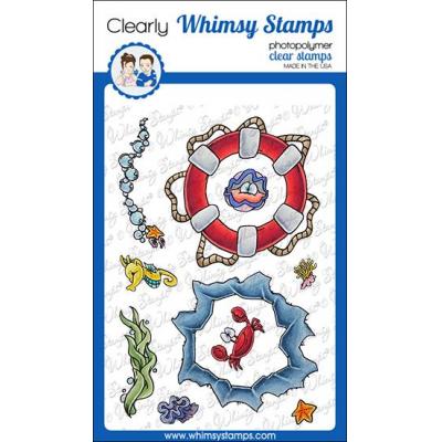 Whimsy Stamps Clear Stamps - Octo Elements