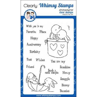 Whimsy Stamps Clear Stamps - Bunny Buddies