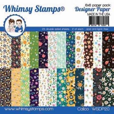 Whimsy Stamps Designpapier - Calico