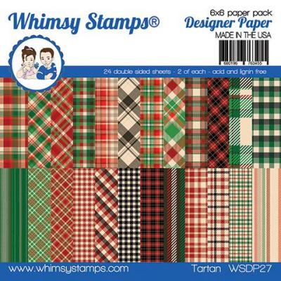 Whimsy Stamps Designpapier - Tartan