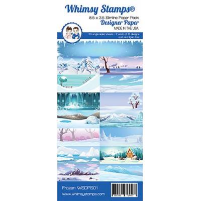 Whimsy Stamps Paper Pack Designpapier - Frozen