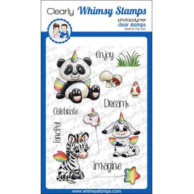 Whimsy Stamps Clear Stamps - Crittercorns