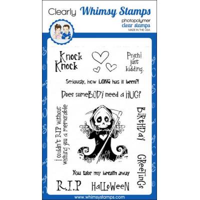 Whimsy Stamps Clear Stamps - Grim Reaper