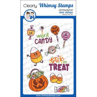 Whimsy Stamps Clear Stamps - I Want Candy