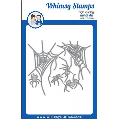 Whimsy Stamps Die Set - Spiders And Webs