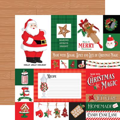 Carta Bella Christmas Cheer Designpapier - Multi Journaling Cards