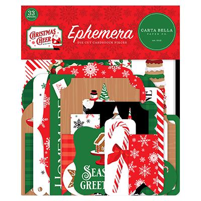 Carta Bella Christmas Cheer Die Cuts - Ephemera