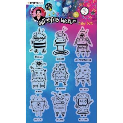 StudioLight Clear Stamp ABM - Out Of This World Nr.74