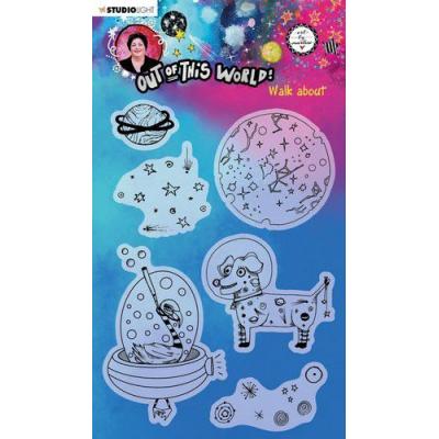 StudioLight Clear Stamp ABM - Out Of This World Nr.69