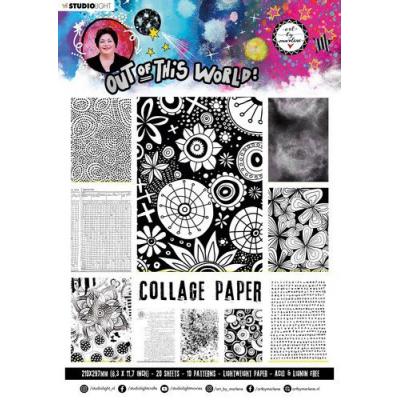 StudioLight Paper Pad ABM Designpapier - Out Of This World Nr.15