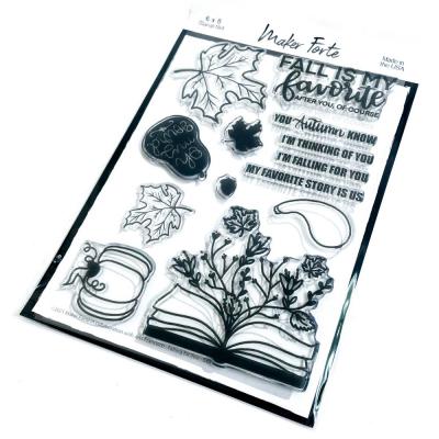 Maker Forte Clear Stamps - Falling For You